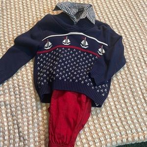 My sons gently worn clothing